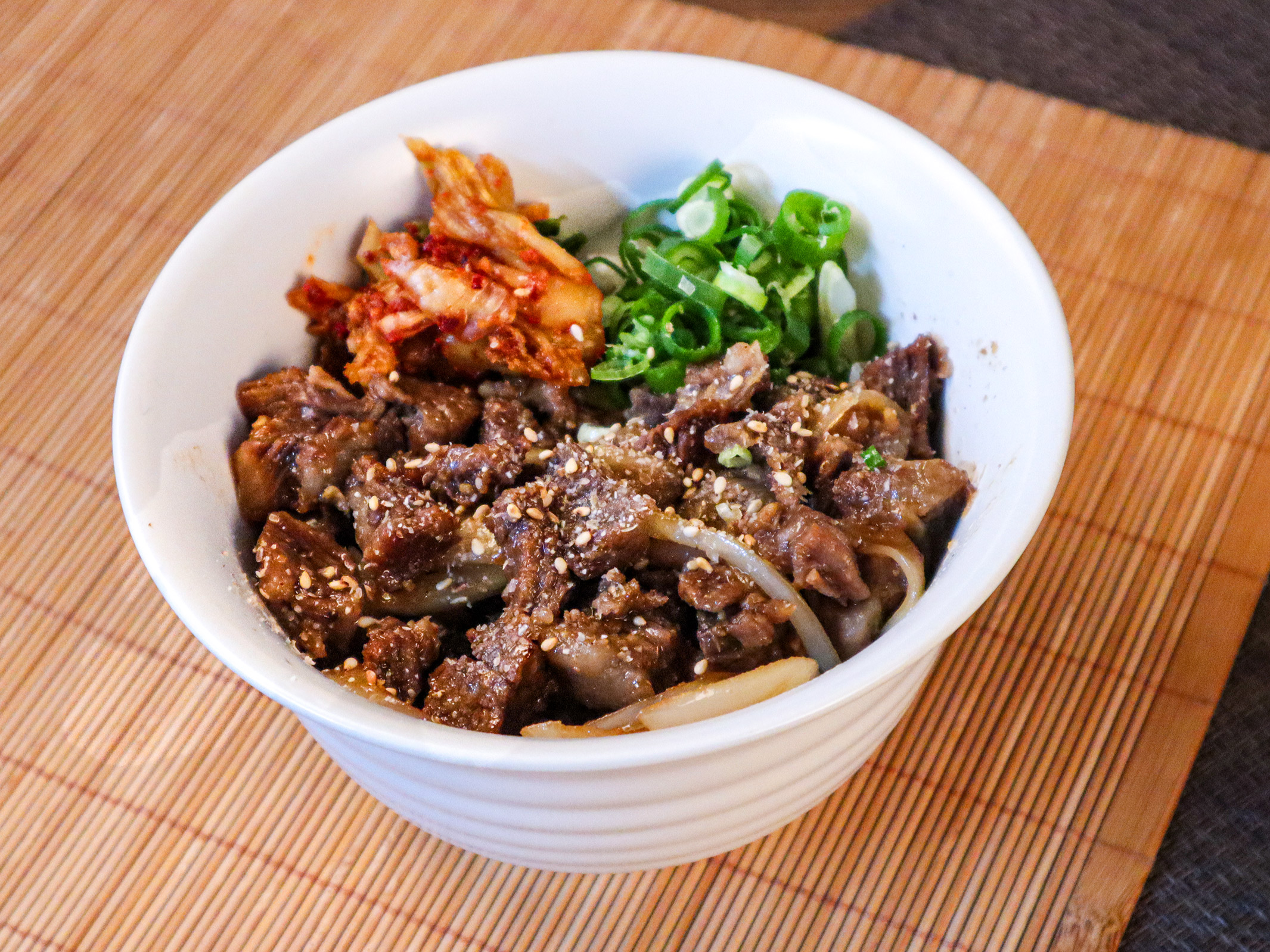 黒毛和牛すじ丼